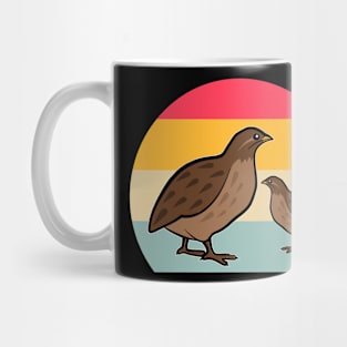 Cartoon Quail Mug